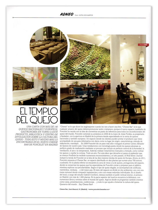 Diseño Interior Restaurantes Reforma Integral Cavas Muebles | Interiorismo Madrid Centro neo1